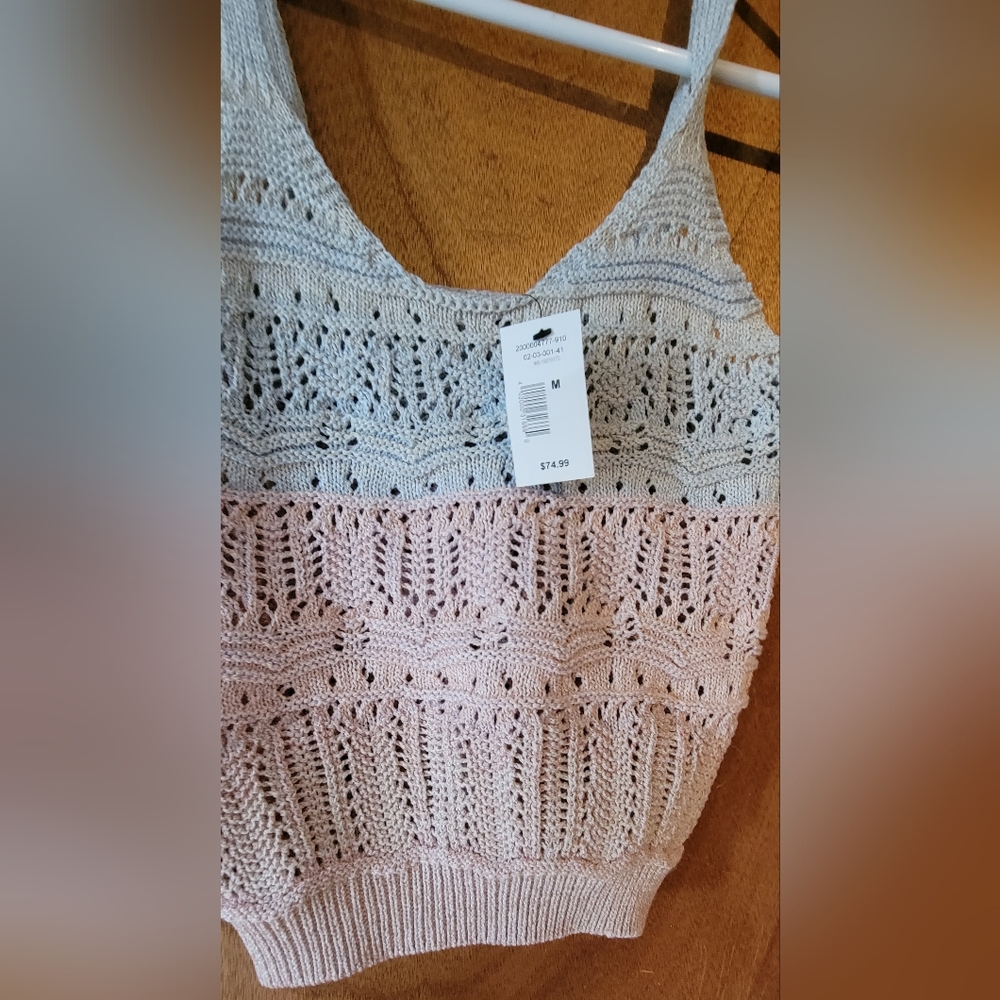 Dex Crocheted tank top